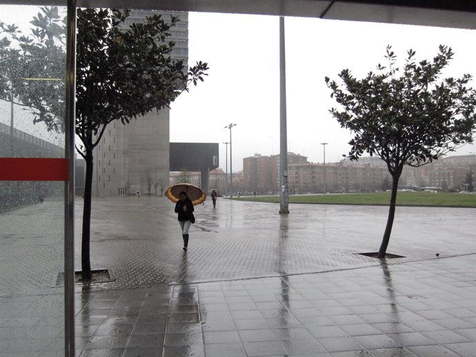 Lluvia en Bizkaia