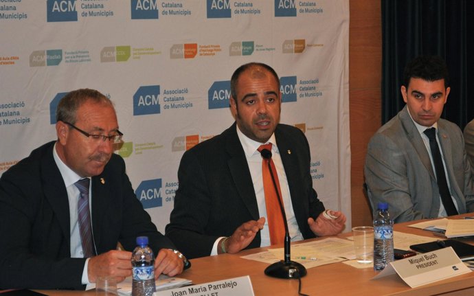 El presidente de la Asociación Catalana de Municipios (ACM), Miquel Buch