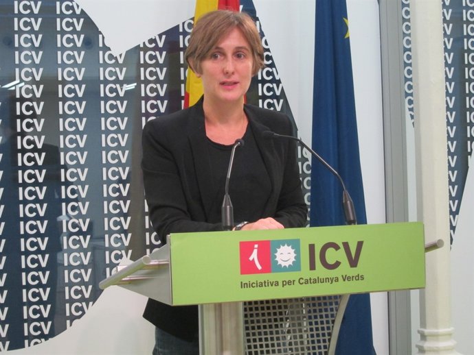 La portavoz de ICV-EUiA, Dolors Camats