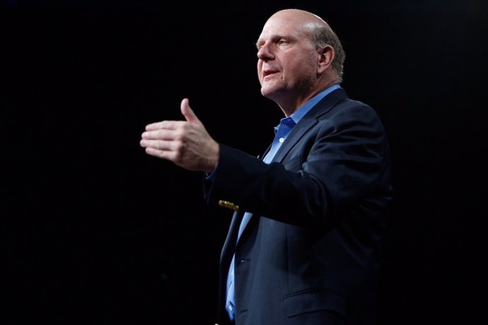 El presidente ejecutivo de Microsoft, Steve Ballmer