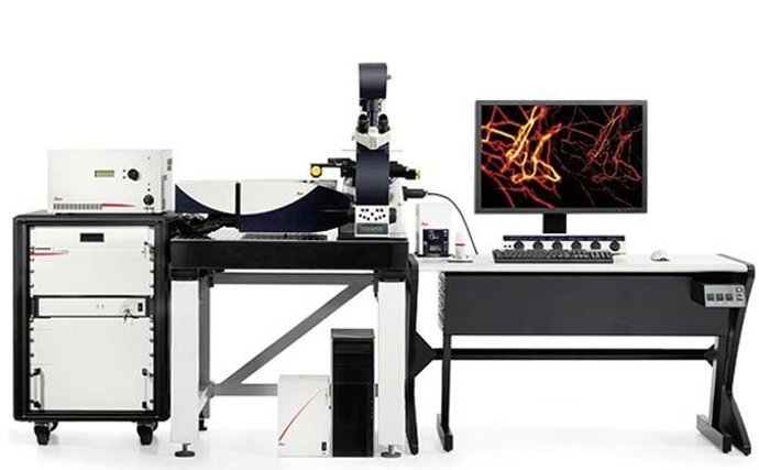 Microscopio de super-resolución