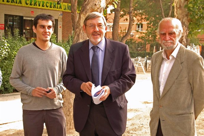 Jaime Lissavetzky en una visita a Villaverde