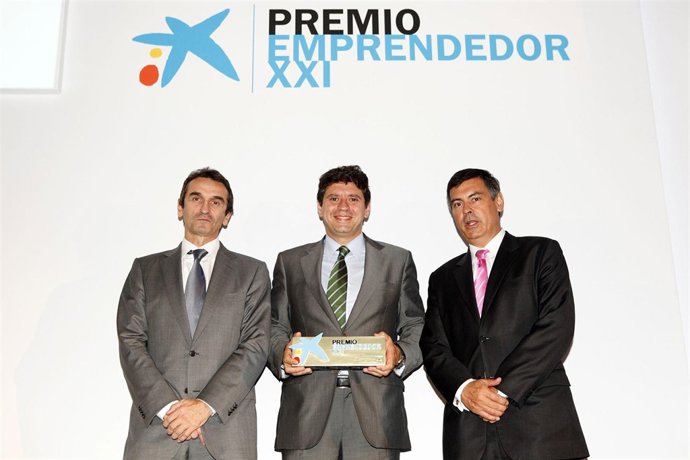 Entrega del Premio EmprendesXXI de La Caixa y Enisa a Molecor