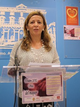 Marisa Caldera, Concejala De AASS Del Ayuntamiento De Cáceres