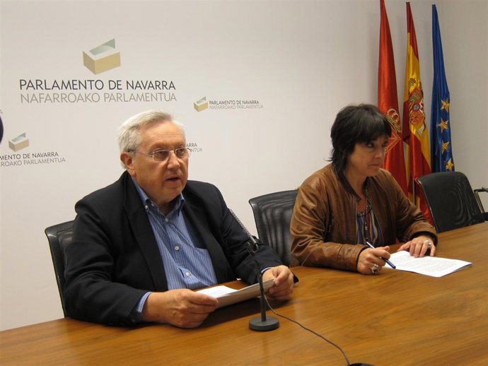 Patxi Zabaleta y Asun Fernández de Garaialde.