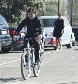 David Bustamante con su hija Daniella y Paula Echevarría