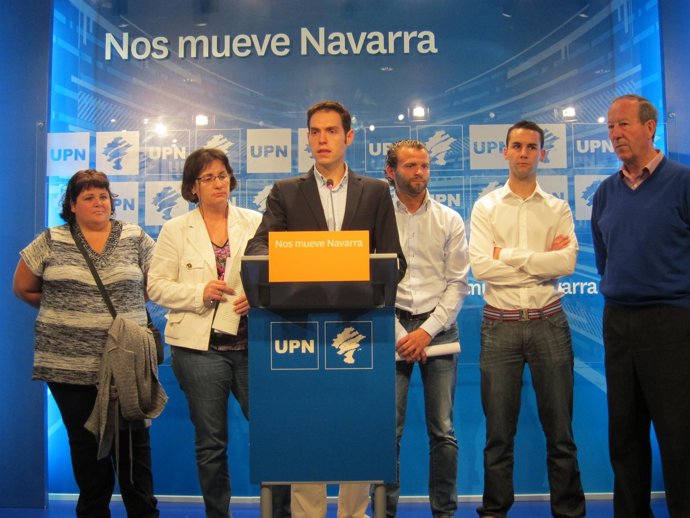 Rueda de prensa en UPN.