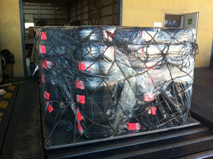 Carga de neumáticos de Gefco