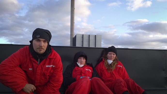 Activistas de Greenpeace denuncian seguridad centrales suecas