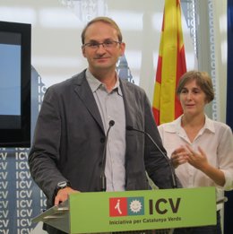 Joan Herrera y Dolors Camats, ICV