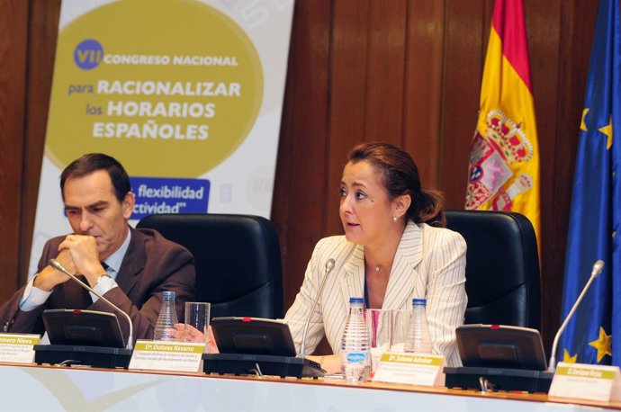 La delegada de Familia Dolores Navarro