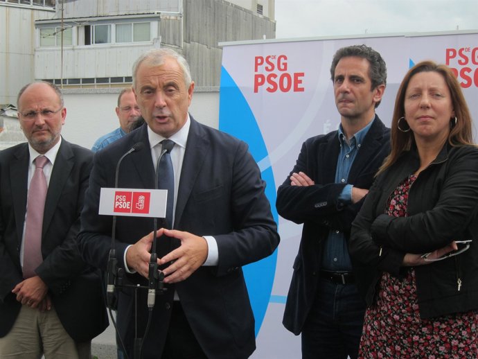 El Líder Del Psdeg, Pachi Vázquez, En Pontevedra