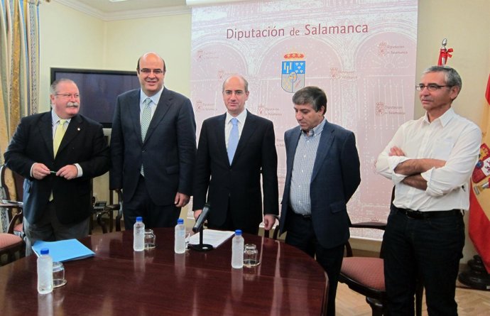 José Prieto, Carlos García, javier Iglesias, Isidro Rodríguez y Francisco Martín
