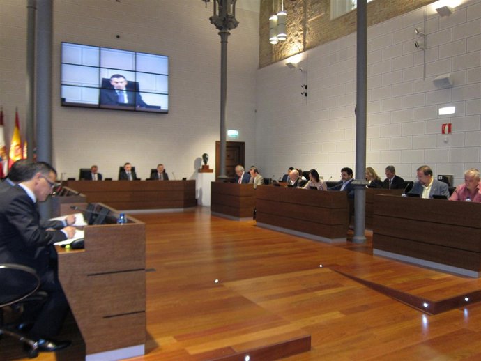 Pleno en la Diputación Provincial de Zaragoza (DPZ)