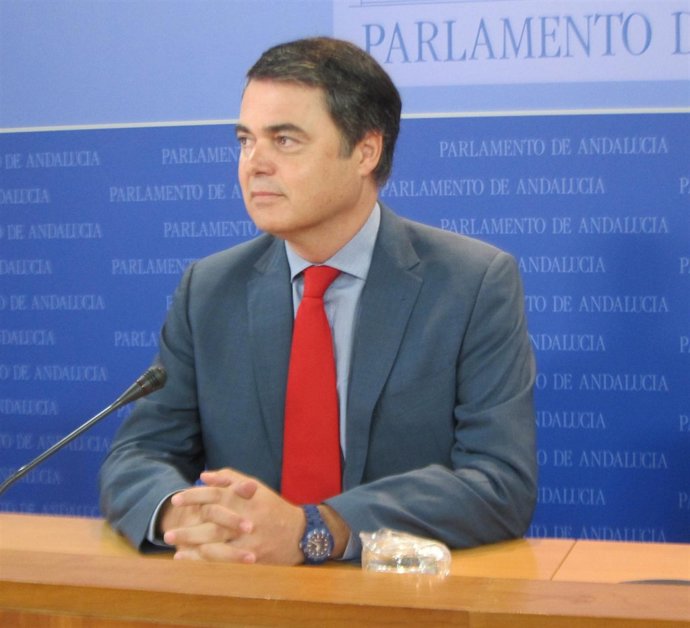 El Portavoz Del PP-A En El Parlamento, Carlos Rojas, Hoy En Rueda