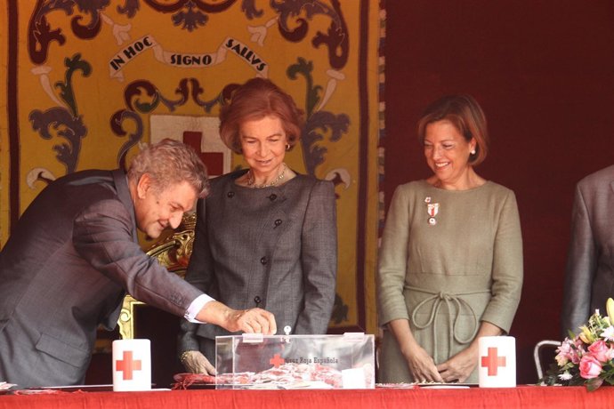 La Reina en el día de la Banderita
