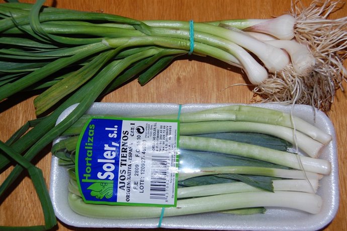 Ajos Tiernos Y Ajos Puerros