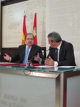 Herrera (I) Y Villarrubia (D)