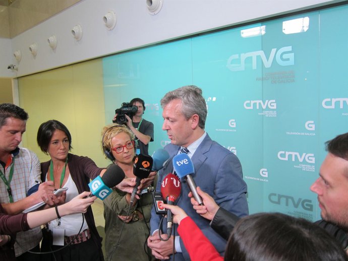 Alfonso Rueda evalúa el debate Feijóo-Jorquera