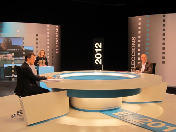 Feijóo y Jorquera en el debate del 21-O