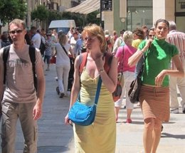 Turistas en Palma
