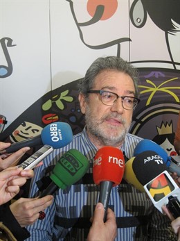 El gerente de Zaragoza-Cultural, Juanjo Vázquez