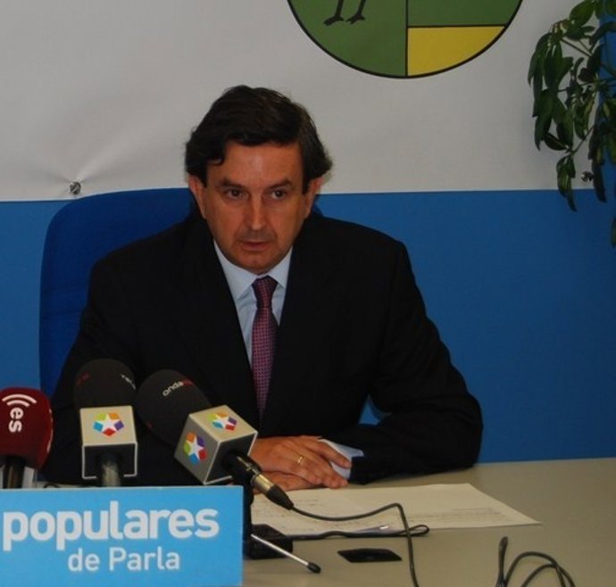Miguel Ángel López, portavoz del PP en Parla