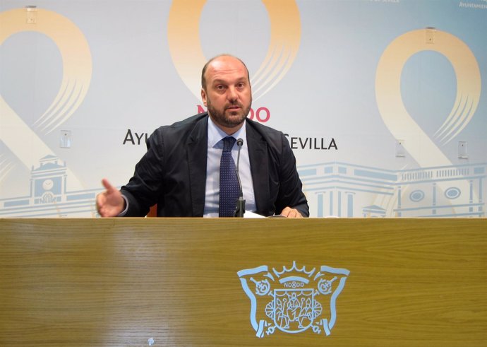 El portavoz del equipode gobierno del Ayuntamiento de Sevilla, Francisco Pérez