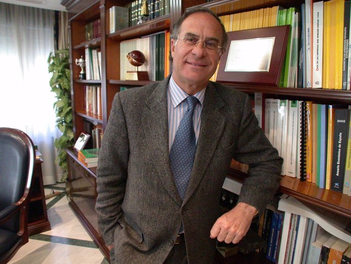 Jesús Medina, presidente de la Fundación Caja de Extremadura