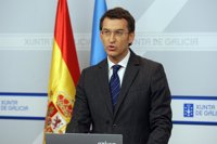(AM.Feijóo esgrime la facilidad de Galicia para colocar deuda al defender que es la comunidad "más solvente"