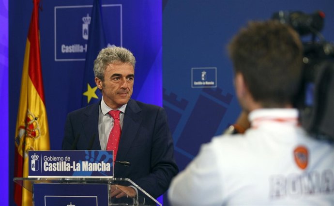 Esteban en rueda de prensa