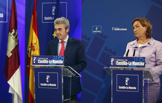 Esteban y Soriano en rueda de prensa