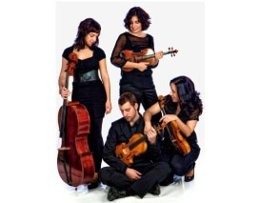 Imagen Del Cuarteto Piacere Remitida Por La Diputación.