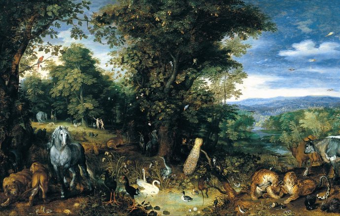'El Jardín Del Edén', De Brueghel 'El Viejo'
