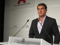 25-N.- El expresidente del Barça, Joan Laporta, no se presentará y pide el voto para Artur Mas y Oriol Junqueras (ERC)
