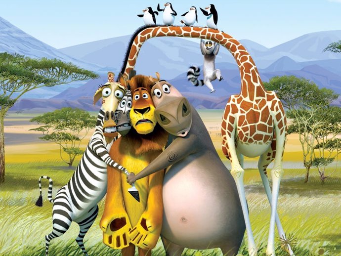 Madagascar 2, la película