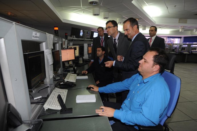El consejero José Ballesta visita las instalaciones de Sabic