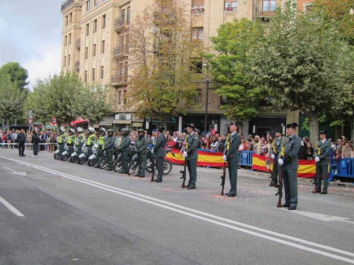 Día de la Guardia Civil en Pamplona.