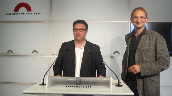 Joan Josep Nuet (Euia) Y Joan Herrera (ICV)