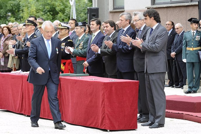Samuel Juárez preside el acto de celebración de la patrona de la Guardia Civil