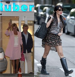 Montaje Tita Cervera y Pilar Rubio