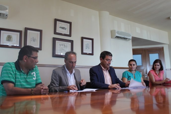 Firma del convenio