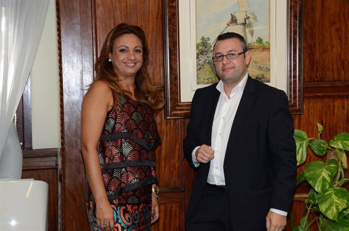 Cristina Valido y Miguel Ángel Pérez