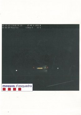 Vehículo que circulaba a 194 km/h por la B-20 a la altura de Badalona