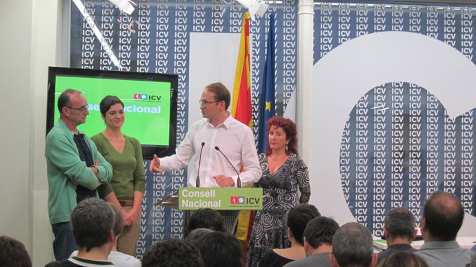 Candidatos de ICV a las elecciones catalanas 2012