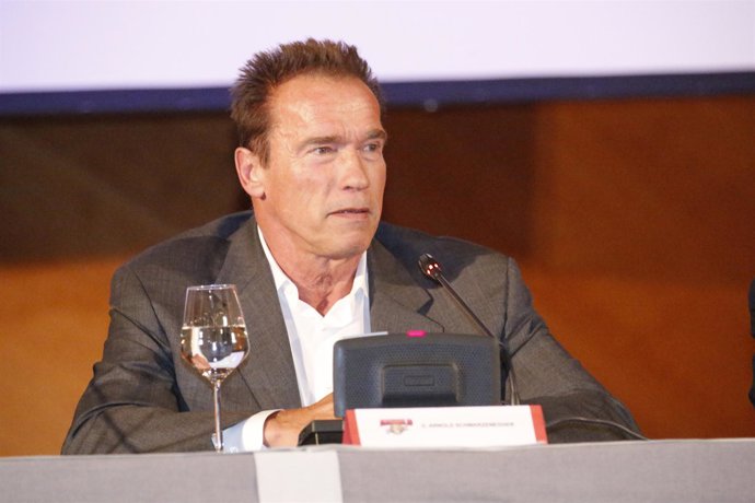 Arnold Schwarzenegger en Madrid