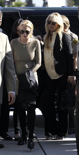 Lindsay Lohan y su madre, Dina Lohan