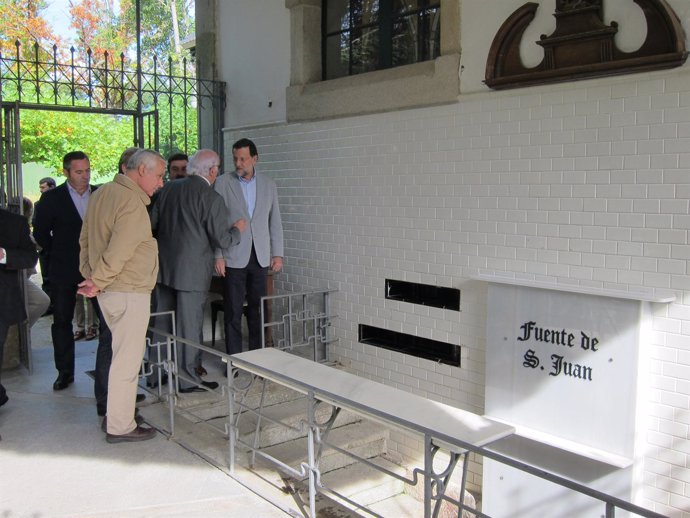 Rajoy, en su visita a Guitiriz