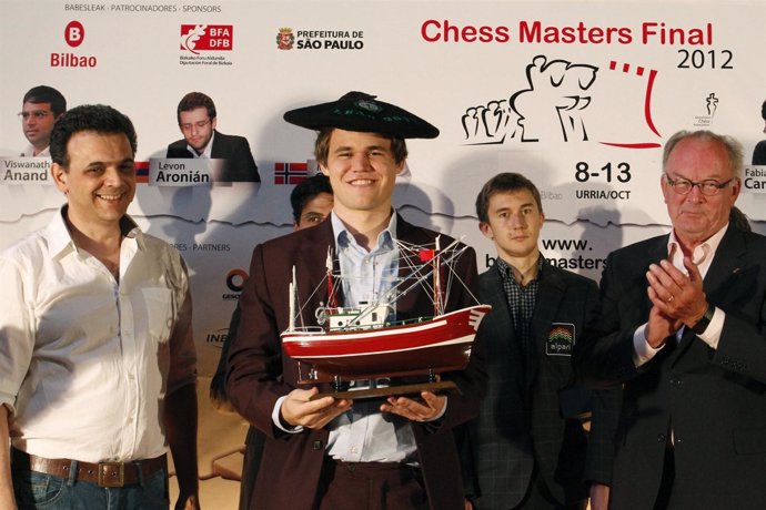 El jugador de ajedrez noruego Magnus Carlsen