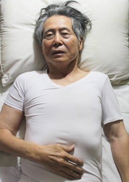 El ex presidente peruano Alberto Fujimori, en una de sus últimas fotografías.